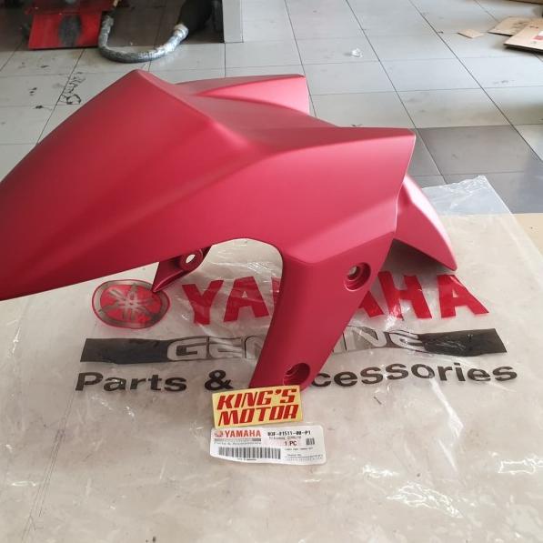 SPAKBOR DEPAN LEXI MERAH DOFF ASLI YAMAHA