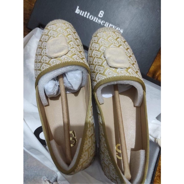 SALE NEW Espadrilles shoes Buttonscarves size 36