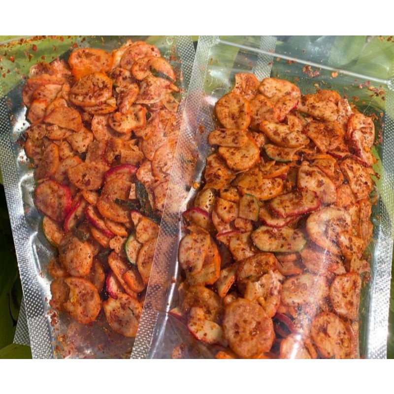 

cemilan micin kerupuk seblak pedas daun jeruk