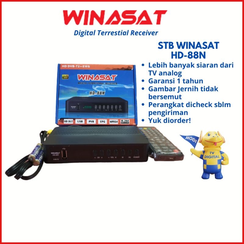 Set Top Box Winasat/STB TV Digital Winasat HD-88N