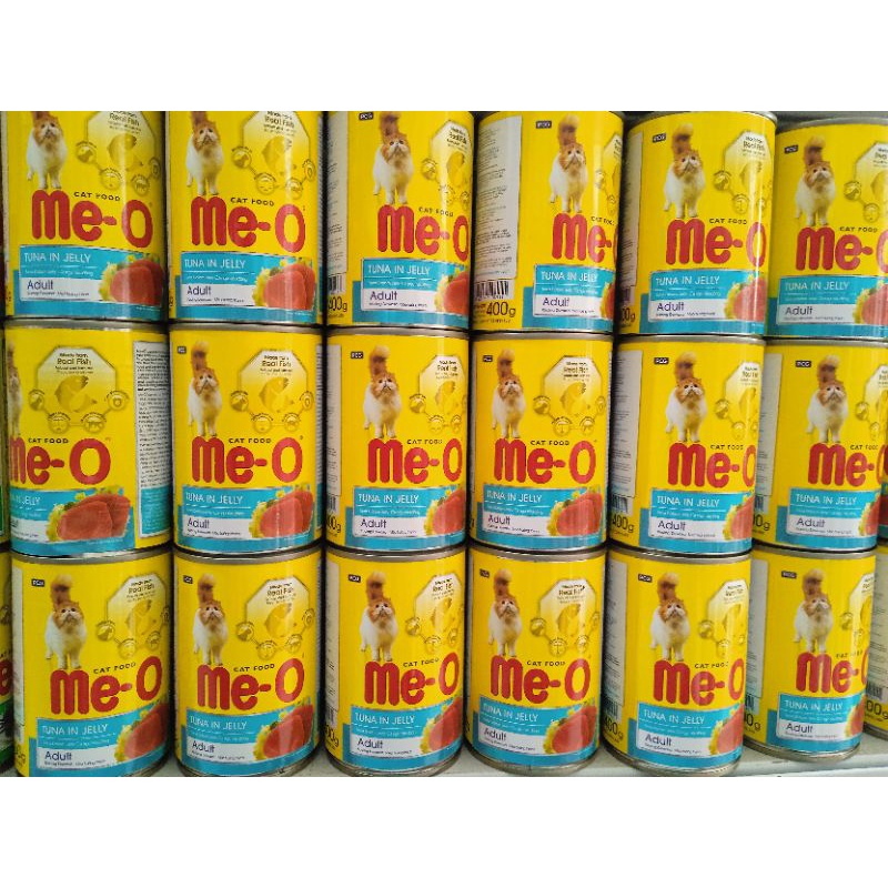 Meo Kaleng Tuna In Jelly 400g Makanan Kucing Wetfood Adult