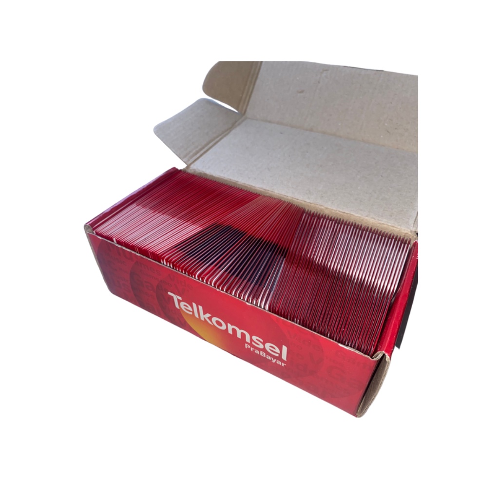 PERDANA 1 BOX TELKOMSEL SIMPATI RED ISI 100 PCS (BISA SMS/TLP)