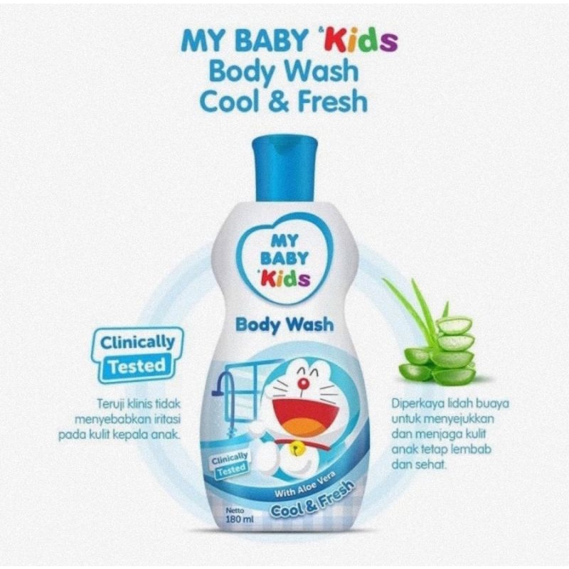 My Baby Kids Body Wash 180 ml - Sabun Mandi Anak