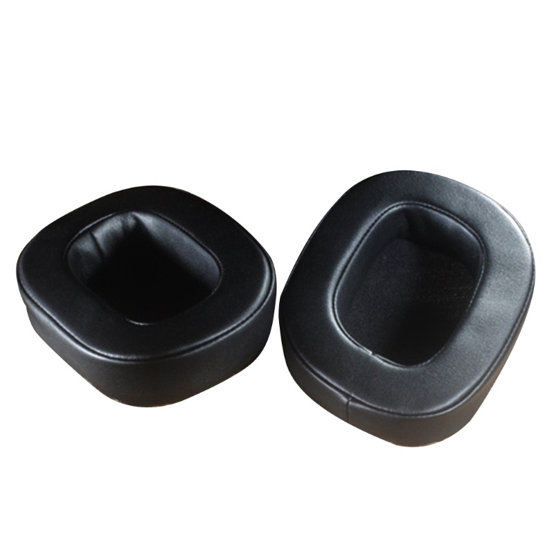 Bt Bantalan Telinga Sarung Bantal 1pasang Memory foam Earpads Replacement Black Untuk ULTRASONE ED5 Black Nyaman