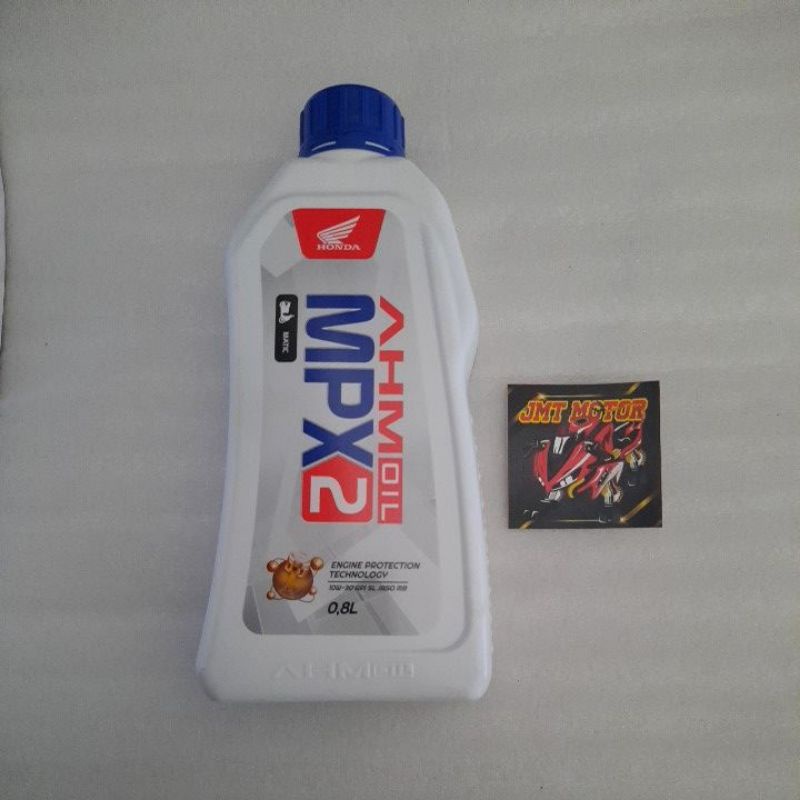 Jual Oli Motor Honda Mpx 2 Ahm Oil Matic Sae 10w 30 Api Sl 800ml