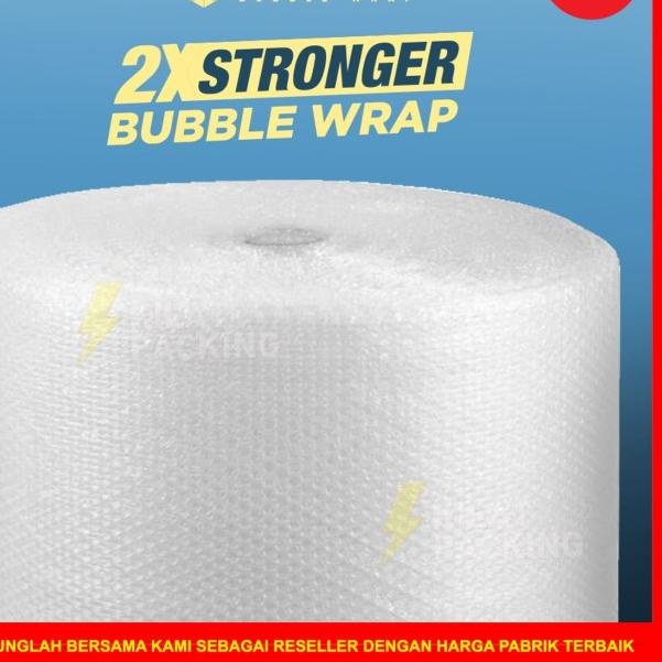 

PLASTIK BUBBLE WRAP VARIAN BENING | BUBBLE WRAP DKM+ 125CM X 50M /ROLL - BENING EKONOMIS