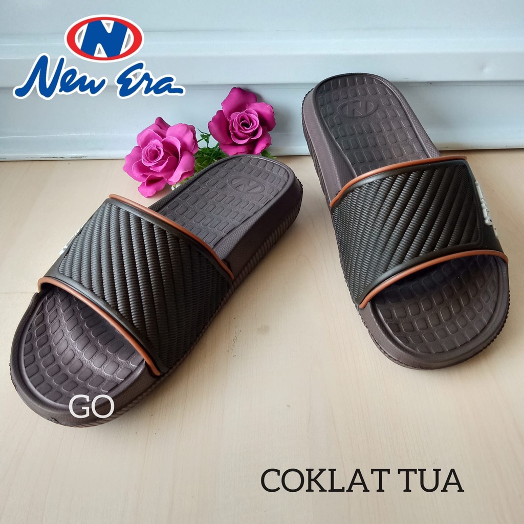 gof NEW ERA Sandal Anak Laki-Laki Slip On Anti Selip TG E-311141