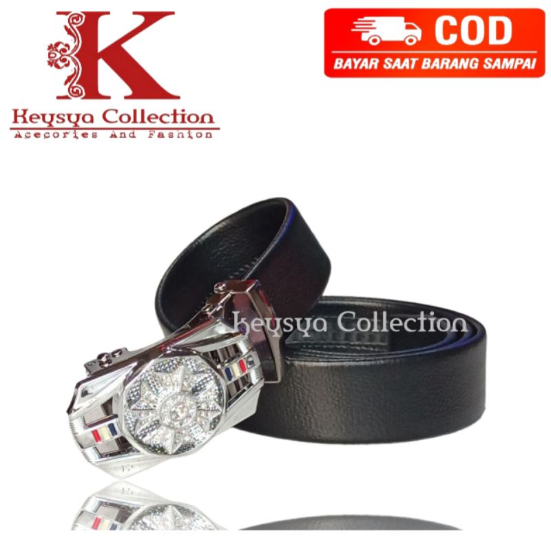 ikat pinggang pria kulit pu sabuk pria rell