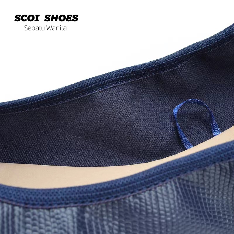 Sepatu Flatshoes Wanita Baru Nyaman Fashion Kasual Lembut Bahan Impor