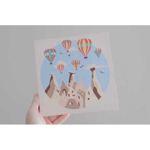 

Paint by Numbers Kit: Cappadocia| Paint Inc. ID | Painting Kit - Tanpa Kuas