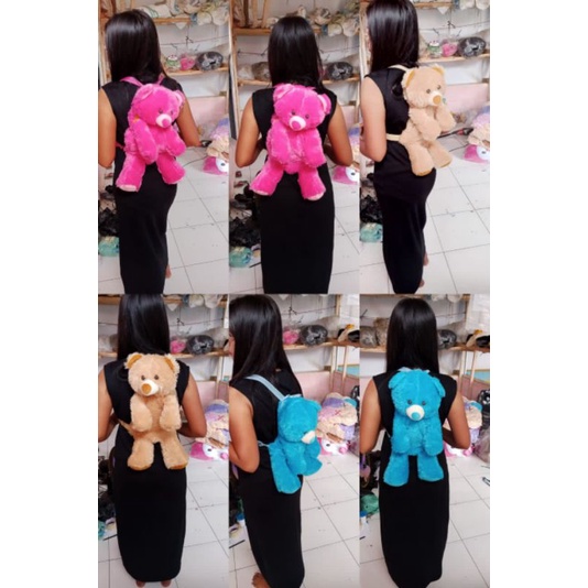 tas teddy bear imut dan lucu bisa di pake dewasa/anak