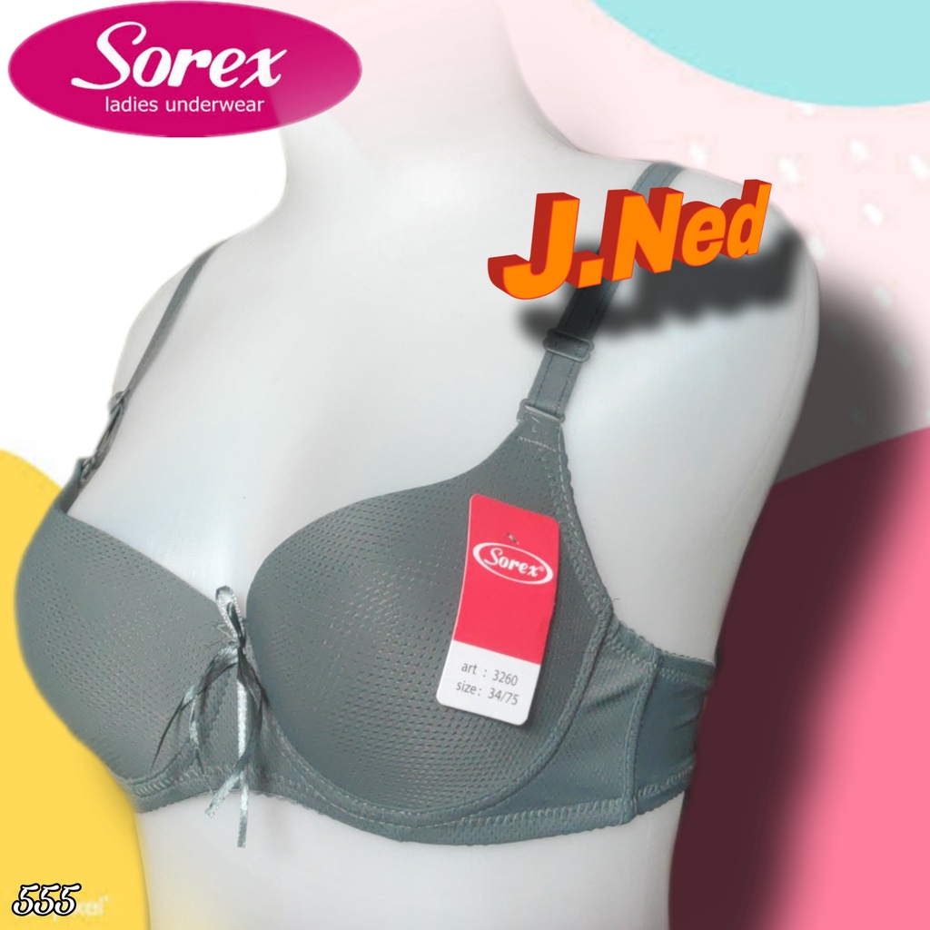 J555 Bra/Bh Wanita Sorex Premium Berkualitas Trendy dan Cantik
