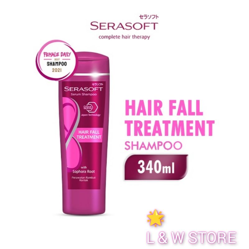 SERASOFT Shampoo Hair Fall Treatment 170ml &amp; 340ml