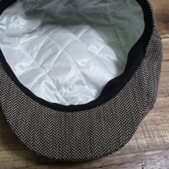 Topi Newsboy Hat Topi Newsboy Cap Topi Newsboy Pria Topi Newsboy Murah - Biru, M