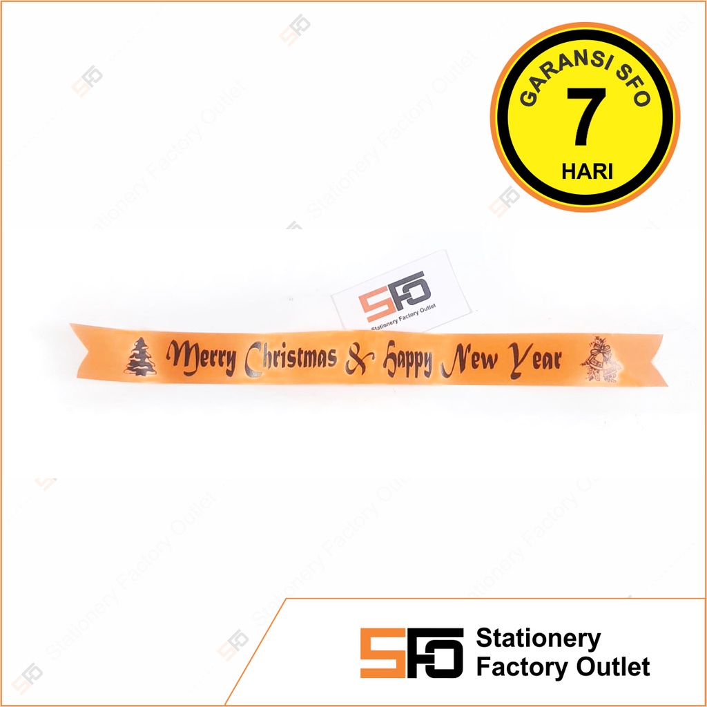 

Hiasan Natal - Pita Parcel