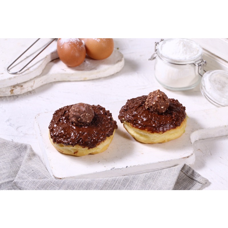 

Donat Ovomaltine Crunchy Ball