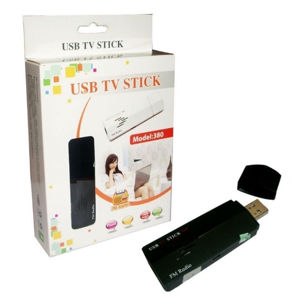 Gadmei TV Tuner USB Stick 380 - Hitam ( notebook / PC )