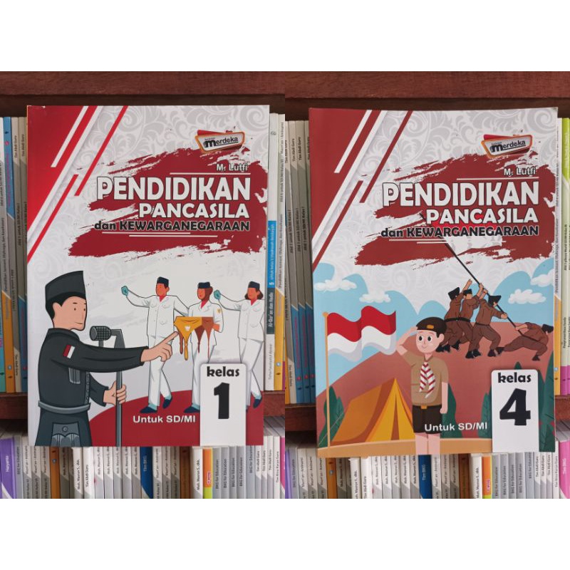 Jual Terbaru Buku Pendidikan Pancasila Kurikulum Merdeka Sdmi Kelas 1and4 Penerbit Cv Wahana 