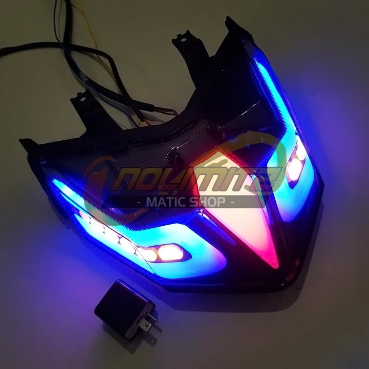 Stoplamp JPA Lampu Rem Belakang Variasi LED JPA 3 in 1 Honda Vario 125 150 2018 UP