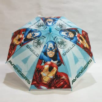 Payung Anak Karakter Full Print Bahan PVC Lembut Halus Ada Peluit