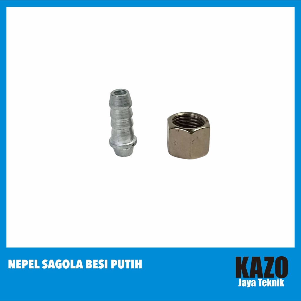 Nepel Sagola Besi Putih / Nepel Selang Angin