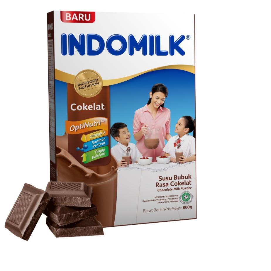 

↠ Indomilk Coklat Susu Bubuk Box 800 gr ₪