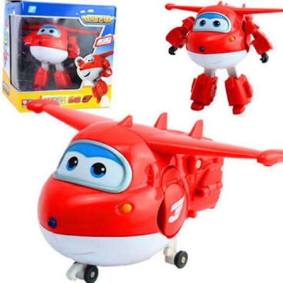 Super Wings New Season Robot Toy JETT KIM SWAMPY ASTRO SCOOP