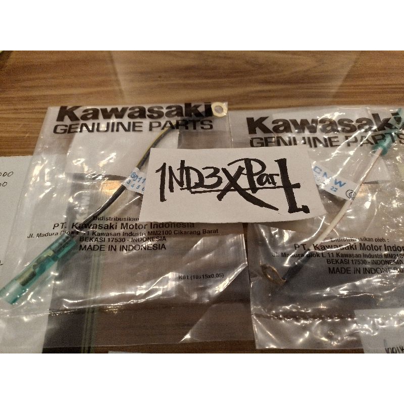 Kabel aki Kabel Positif Kabel Negatif Kabel Positif Negatif Ninja Ss Ninja R Ninja RR Original Kawas