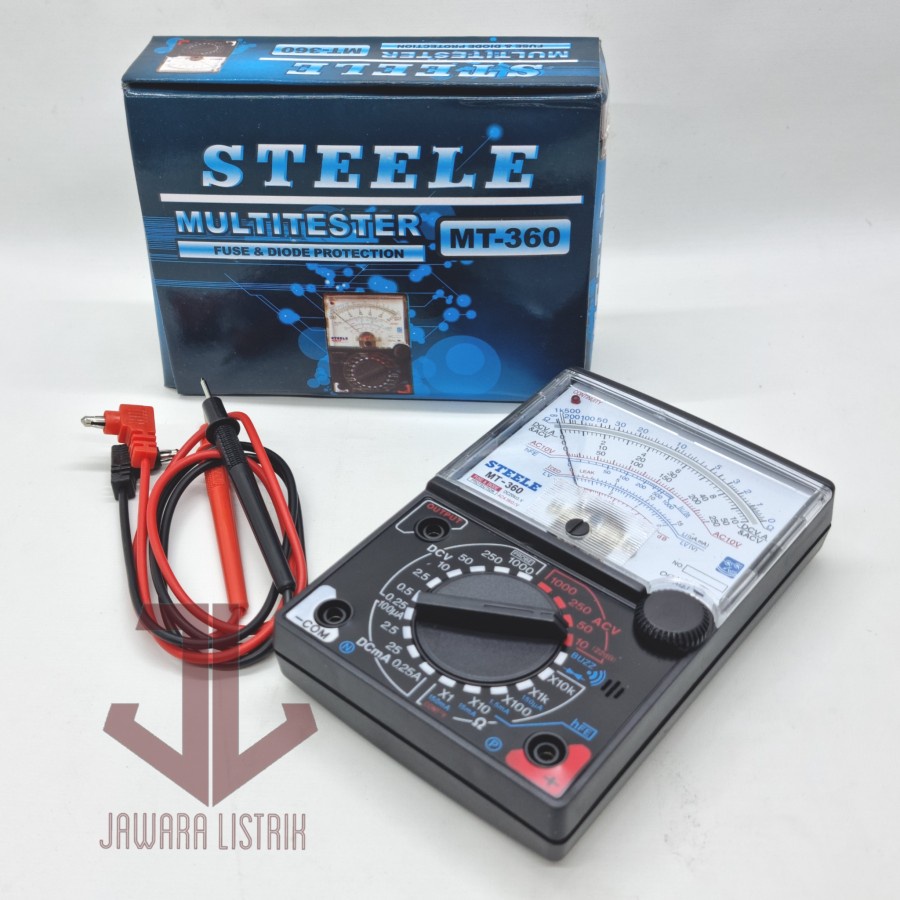 Jual STEELE MULTITESTER AVO METER ANALOG BESAR PENGUKUR ARUS LISTRIK ...