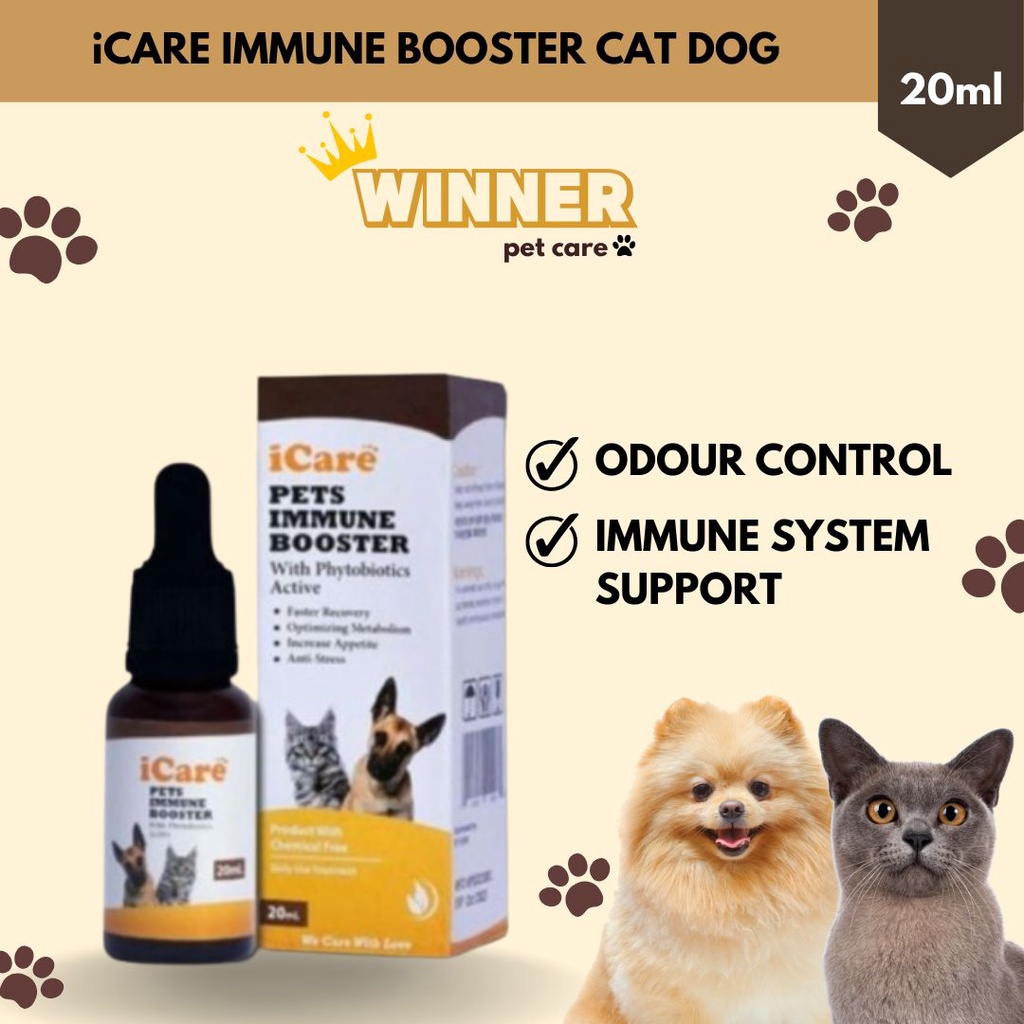 ICARE Immune Booster Cat Dog 20ml