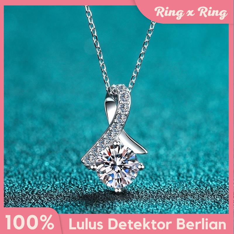 Rings_Rings Kalung Tura berlian replika / replika berlian eropa/lapis emas 18k Sterling Silver Berla