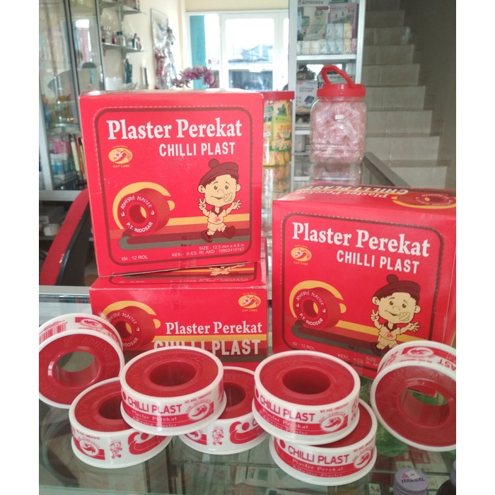 Jual Chilli Plast Plester Luka X Plester Roll Luka Shopee Indonesia