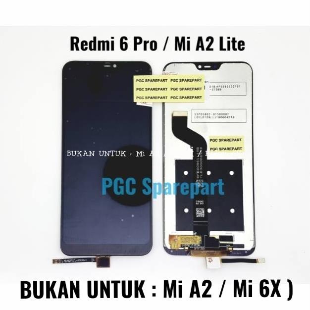 Original Oem Lcd Touchscreen Fset Redmi 6 Pro Xiaomi Mi A2 Lite S Mia2 Terbaru