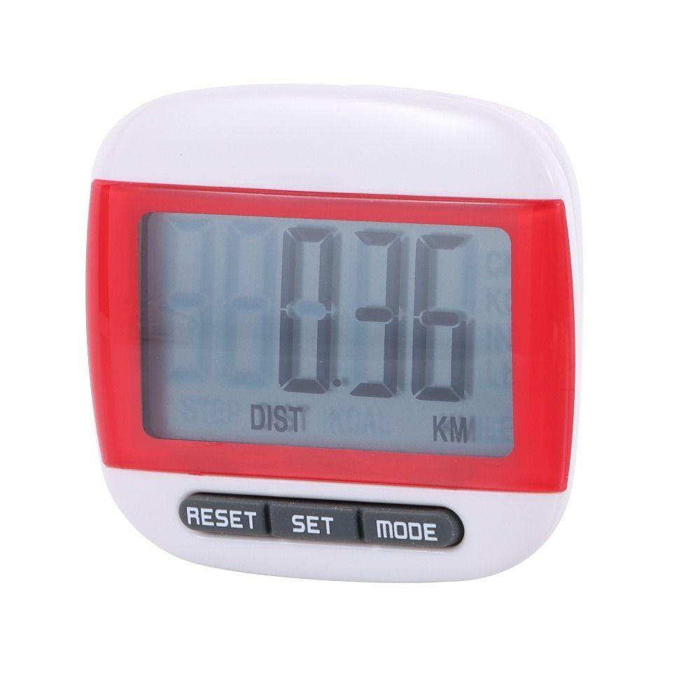 Klip Sabuk Jogging Mini Anti Air Pedometer Digital TOP