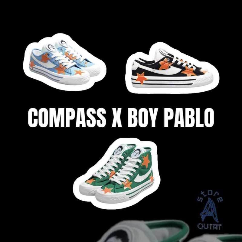 SEPATU COMPASS X BOY PABLO