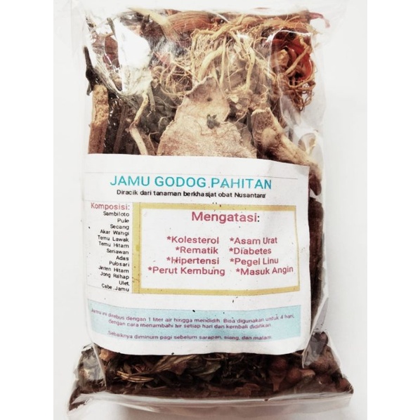 

JAMU GODOK PAHITAN (IZIN DINKES & HALAL MUI)