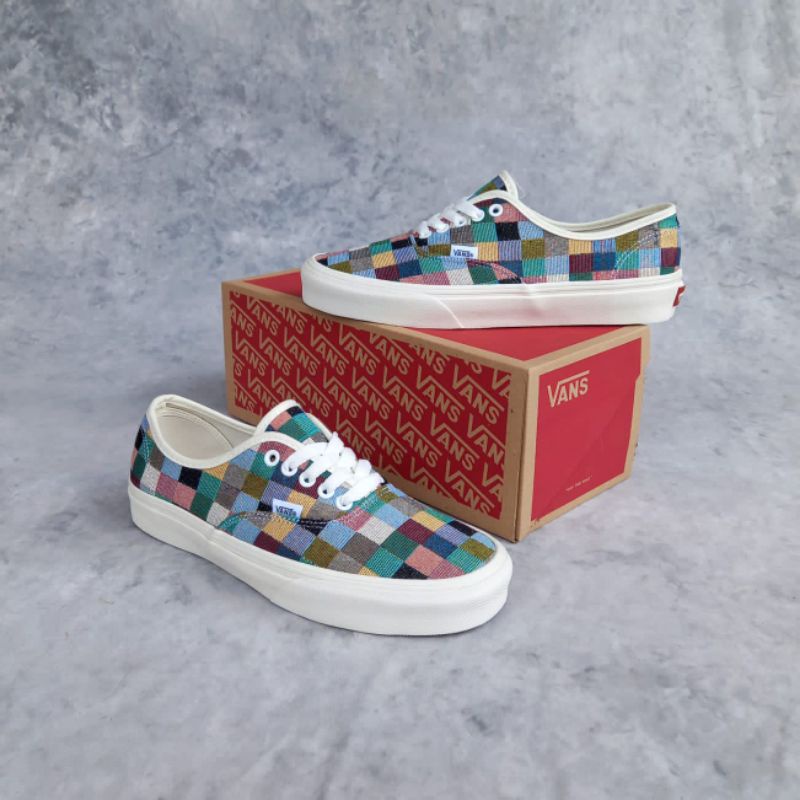 Vans Authentic Woven Checkerboard Multi