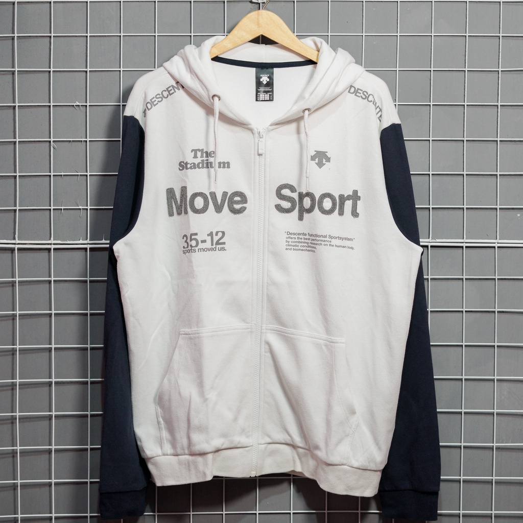 ZIP HOODIE DESCENTE SECOND BRANDED ORIGINAL