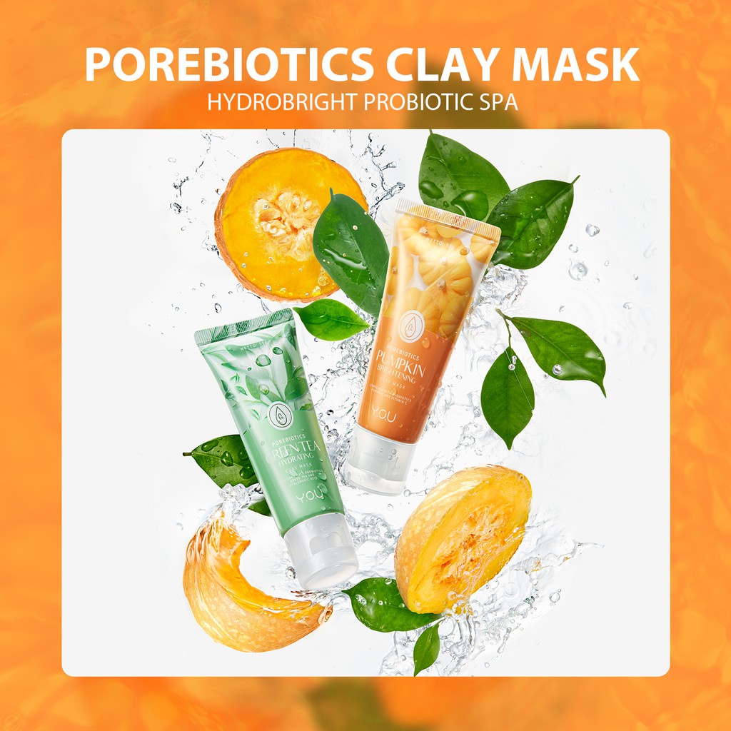 Y.O.U Porebiotics Clay Mask - 50GR