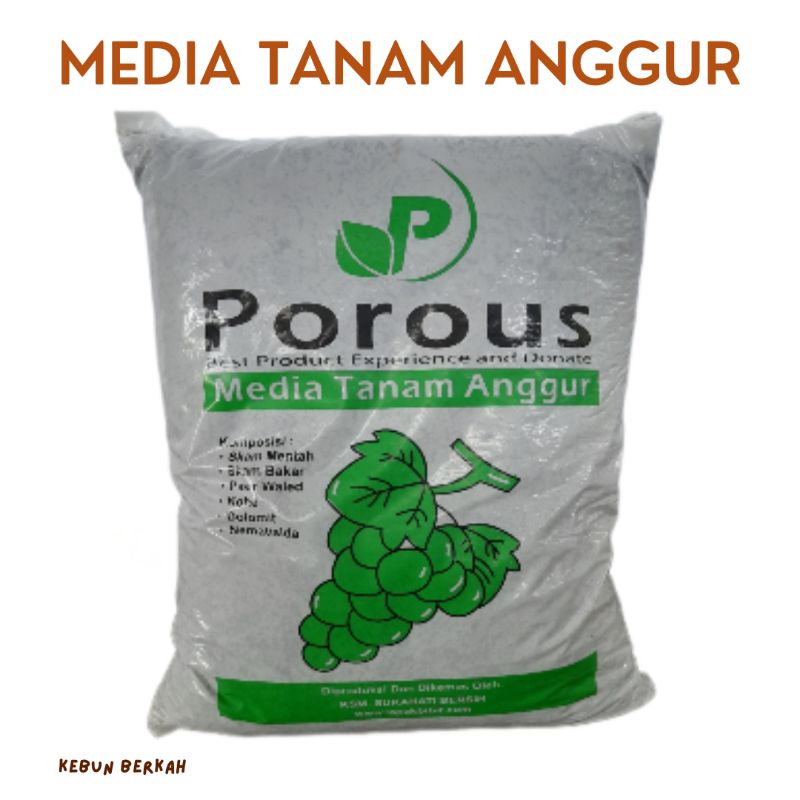 Media tanam Anggur pupuk Organik porous siap pakai
