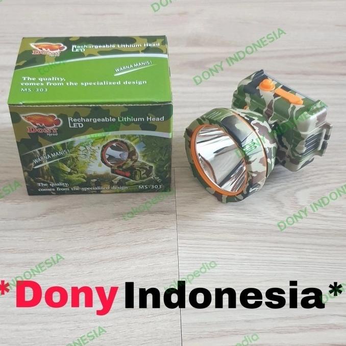 Senter Kepala Dony MS-303 WARNA MANIS