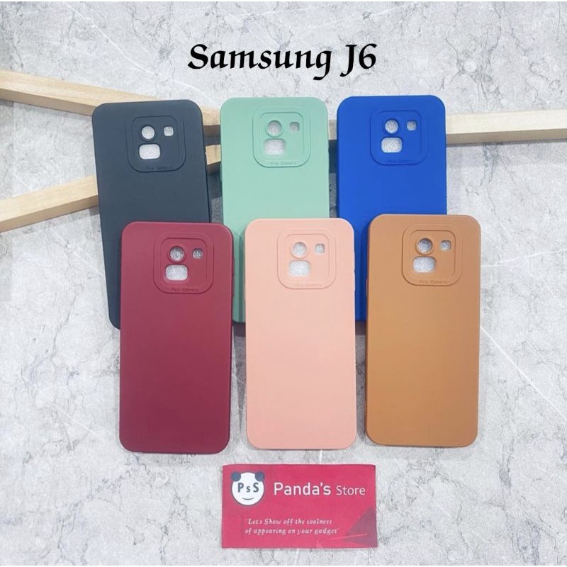 Softcase Pro Camera Samsung J6 Candy Case Full Color 3D Silikon TPU