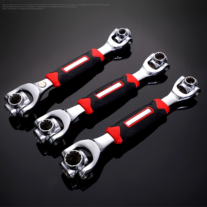 INT Tiger Wrench Kunci Ring Pas Shock Set 52 IN1  Universal Socket Profesional Mobil Motor Serbaguna Pas