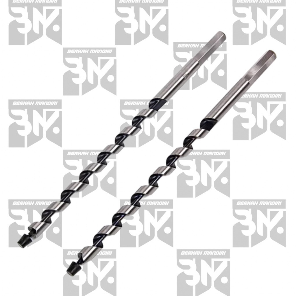 Auger Bit Uk 1/2 Inch/12MMx200MM / Auger Bits Drill / Mata Bor Kayu Spiral 1/2&quot;