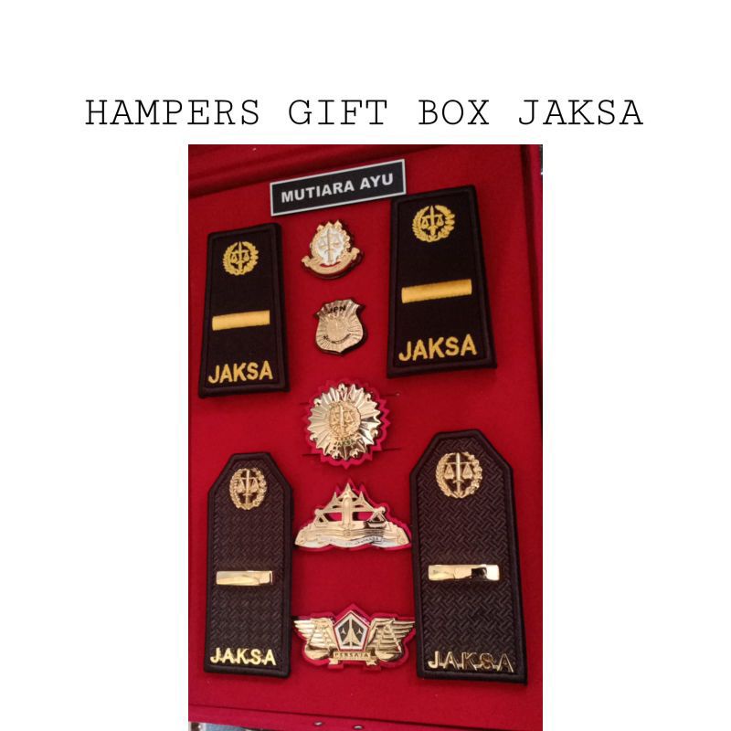 

BOX Hampers PAKET Lengkap JAKSA KEJAKSAAN