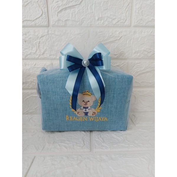 souvenir pouch fabric bordir , pouch canvas , pouch kain bordir , pouch kanvas