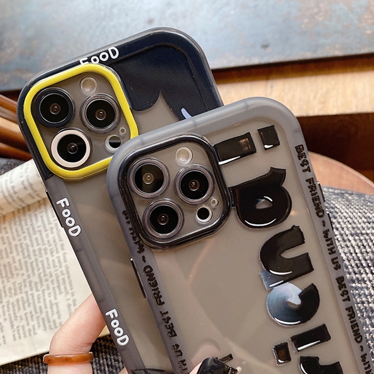 Soft Case Hp Gambar Best Friend Untuk IPhone 12 / 13 / 14 / 11promax / X / Xs Max / Xr hhybh