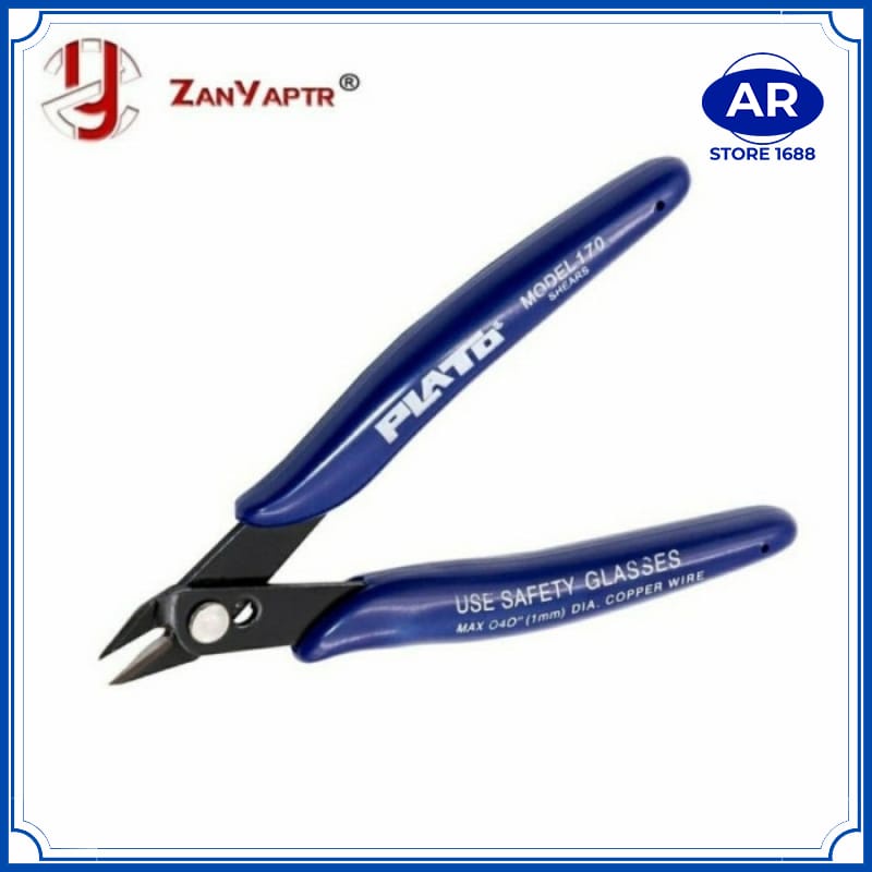 TANG POTONG KAWAT - TANG POTANG PLATO PEMOTONG KAWAT - PLATO TANG POTONG KABEL 170 PLIERS-[AR STORE1688]