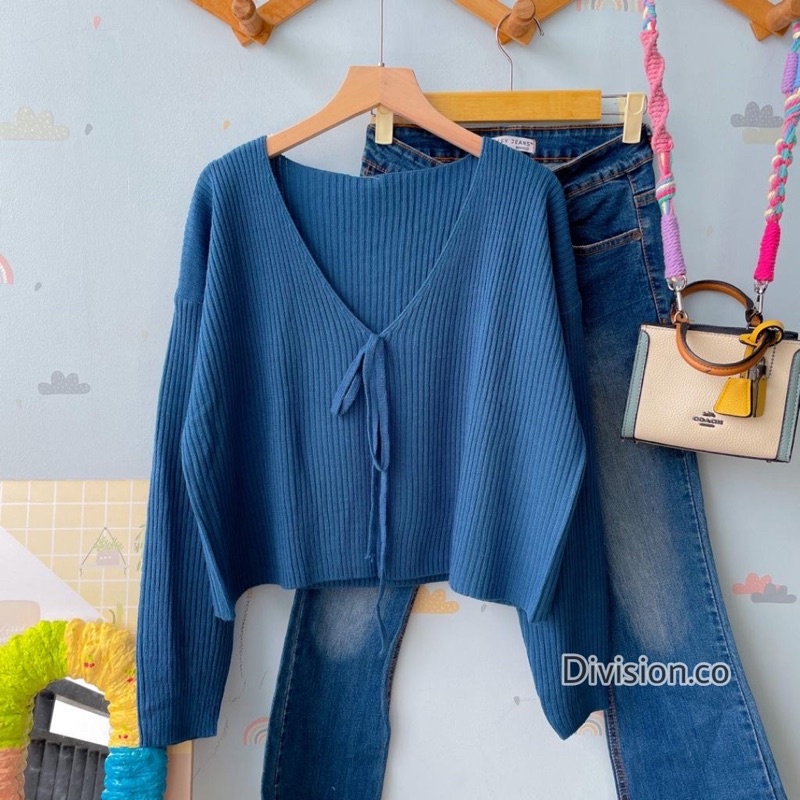 CARDIGAN CROP - CARDIGAN KOREA - CRISTATA CARDIGAN CROP