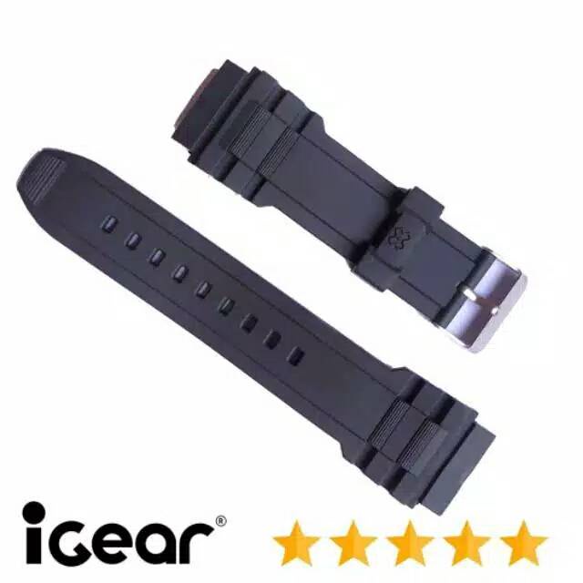 STRAP TALI JAM TANGAN IGEAR I64 I64-1978 I641978 STRAP IGEAR I64-1978 WARNA HITAM